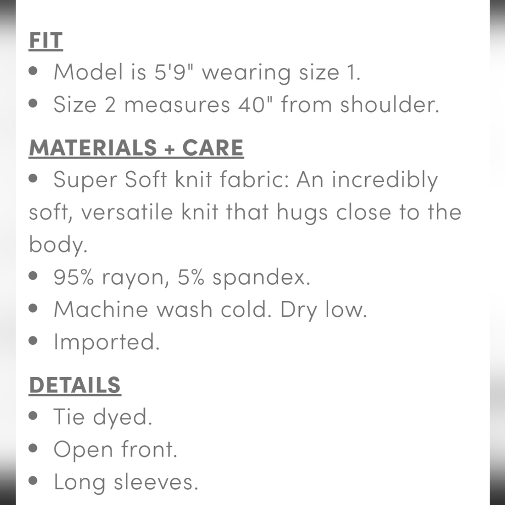 Plus Size 4x Torrid Super Soft Duster Cardigan - image 4